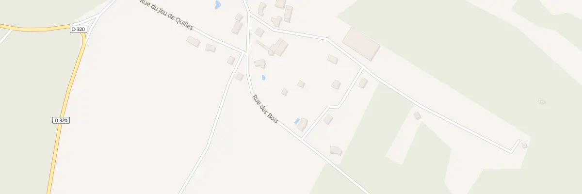 Plan du 5 Rue des Bois à Cusey