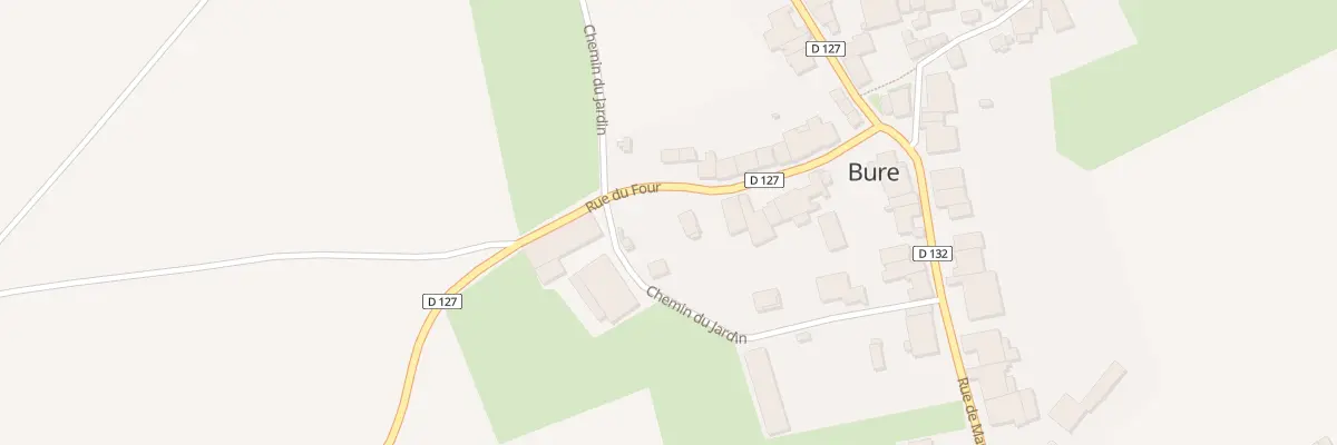 Plan du 7 Che de la Voie de Saudron à Bure