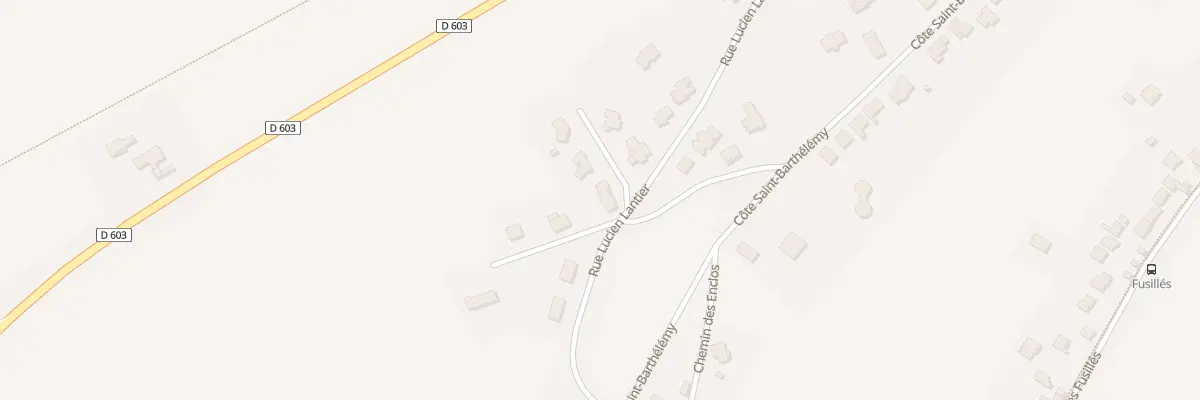 Plan du 5 Imp sous Cendrousse à Verdun