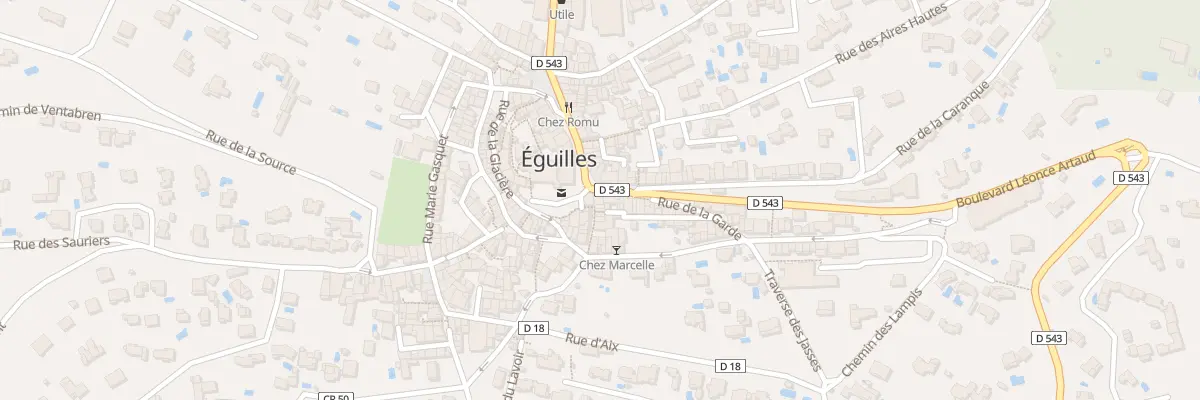 Plan du 4 Bd Léonce Artaud à Éguilles