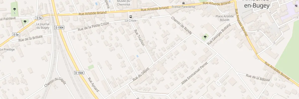 Plan du 15 Rue Truchon à Ambérieu-en-Bugey