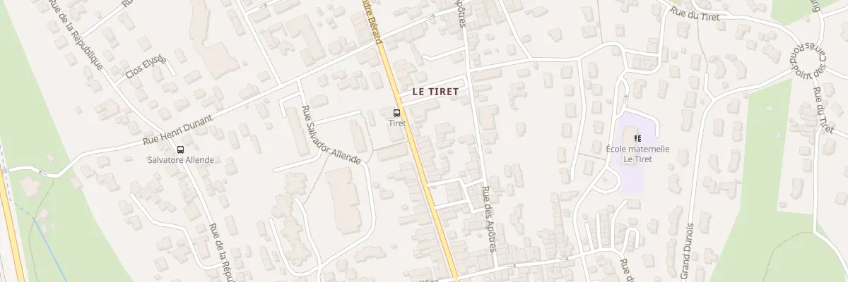 Plan du 114 Rue Alexandre Bérard à Ambérieu-en-Bugey