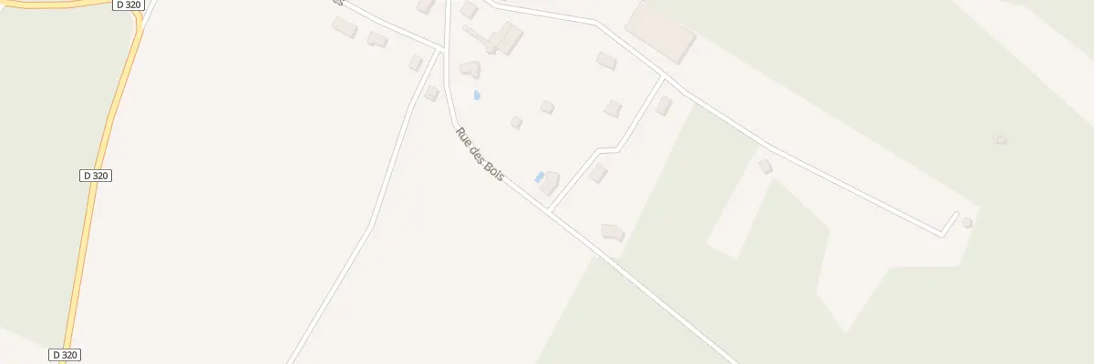 Plan du 1 Rue de Bel Air à Cusey