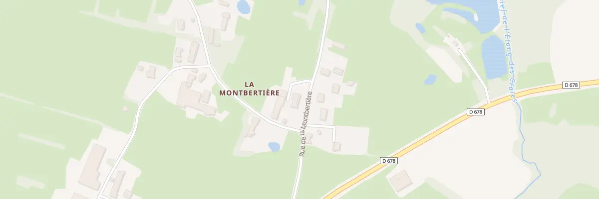Plan du 199 Ham de la Montbertière au Fay
