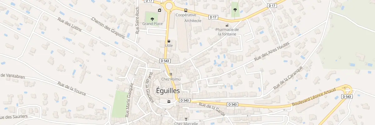 Plan du 26 Rue Saint-Antoine à Éguilles