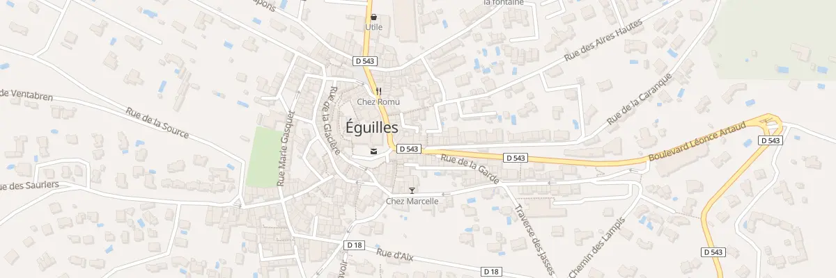 Plan du 5 Bd Léonce Artaud à Éguilles
