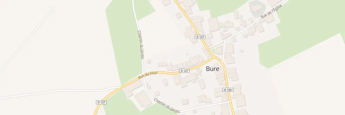 Plan du 6 Rue du Four à Bure