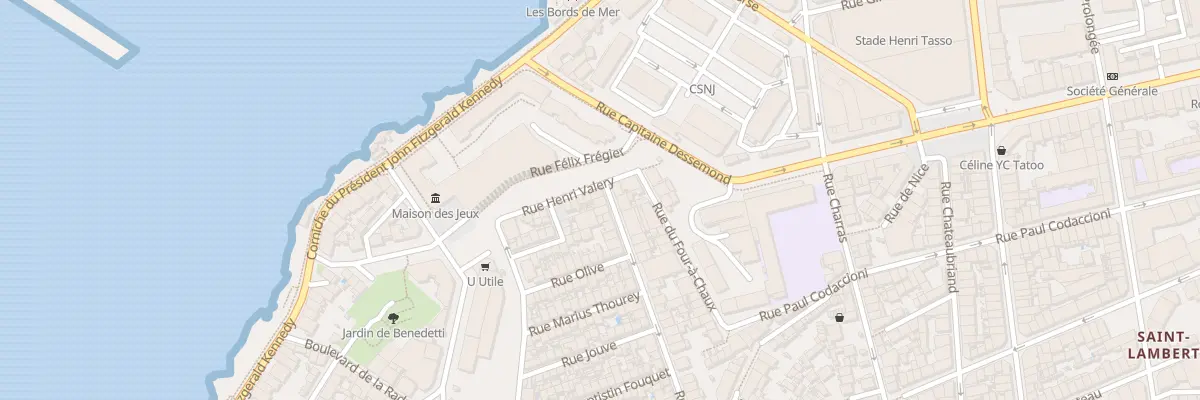 Plan du 73 Rue samatan à Marseille 7e Arrondissement