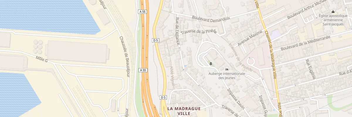 Plan du 35 Rue de l’alliance à Marseille 2e Arrondissement