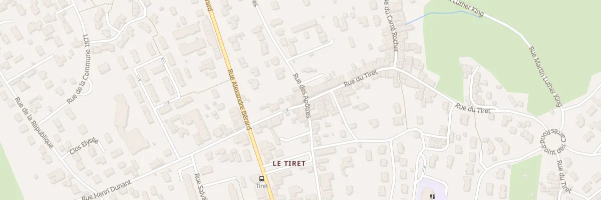 Plan du 77 Rue des Apôtres à Ambérieu-en-Bugey