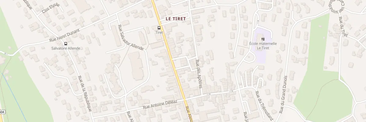 Plan du 31 Rue des Apôtres à Ambérieu-en-Bugey