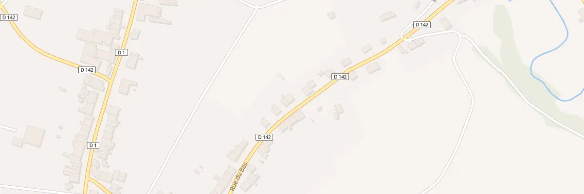 Plan du 33 Rue du Bas à Esnouveaux