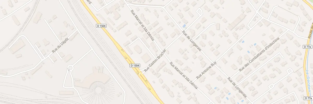 Plan du 20 Rue Marcel et Ida Démia à Ambérieu-en-Bugey
