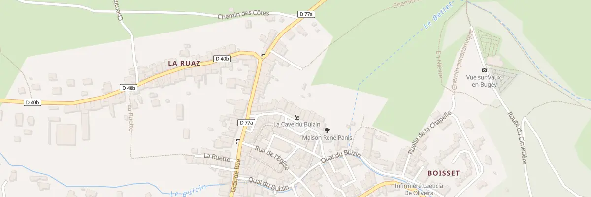 Plan du 63 Rue des Terreaux à Vaux-en-Bugey