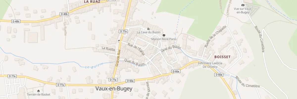 Plan du 116 Rue de l’Eglise à Vaux-en-Bugey