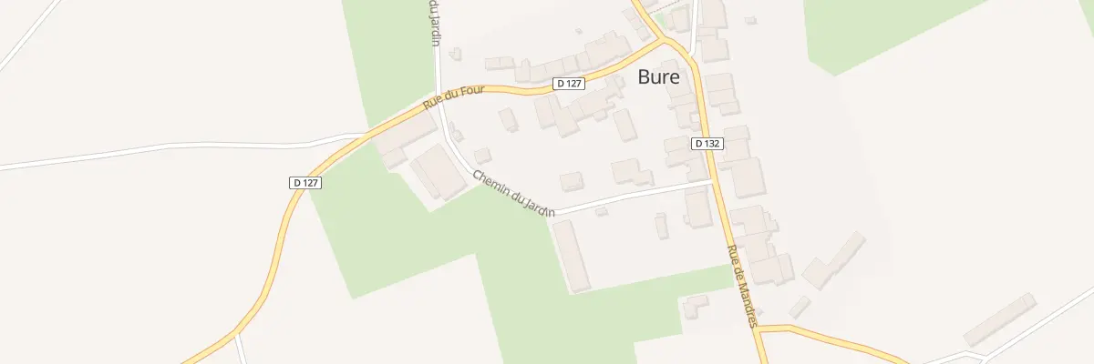 Plan du 4 Che de la Voie de Saudron à Bure