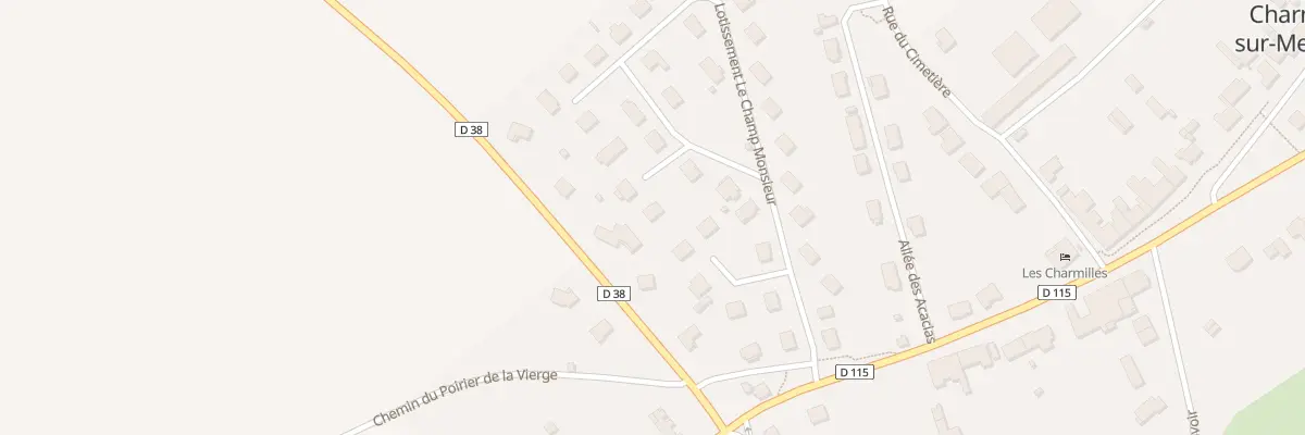 Plan du 23 Vc Lot Le Champ Monsieur à Charny-sur-Meuse