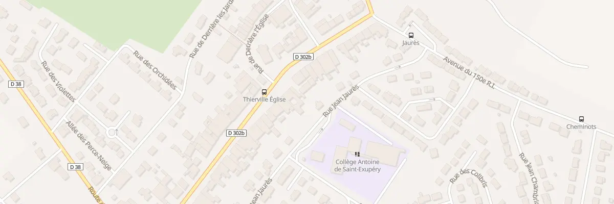 Plan du 54 Rue de la Liberation à Thierville-sur-Meuse