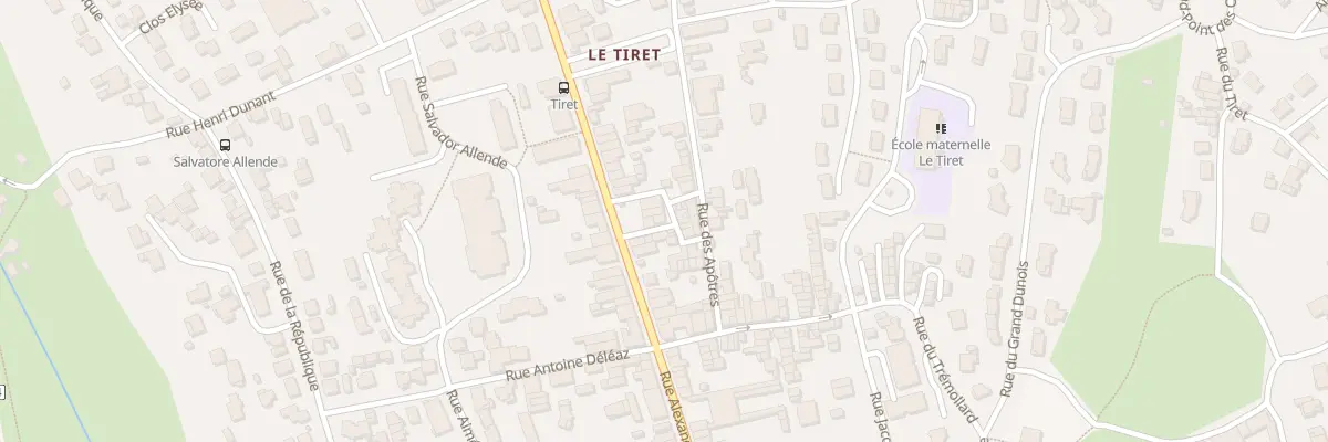 Plan du 27 Rue des Apôtres à Ambérieu-en-Bugey