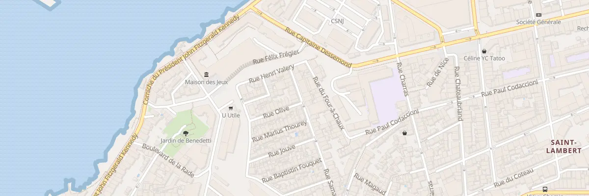 Plan du 61 Rue samatan à Marseille 7e Arrondissement