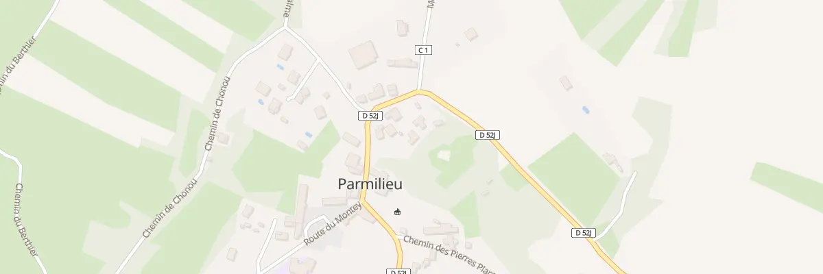 Plan du 138 Mte de l’Eglise à Parmilieu