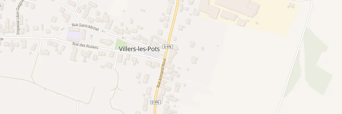 Plan du 1 Rue Armand Roux à Villers-les-Pots