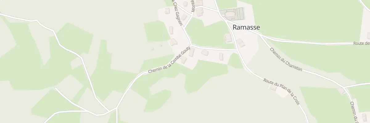 Plan du 162 Combe Gouty à Ramasse