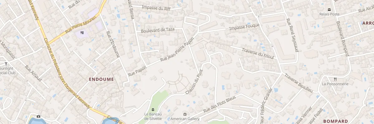 Plan du 13B Tra Targuist à Marseille 7e Arrondissement