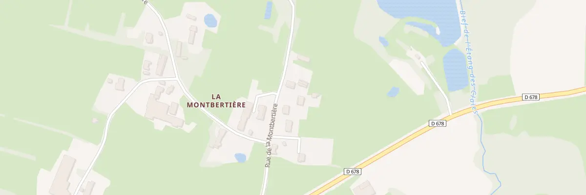 Plan du 230 Ham de la Montbertière au Fay