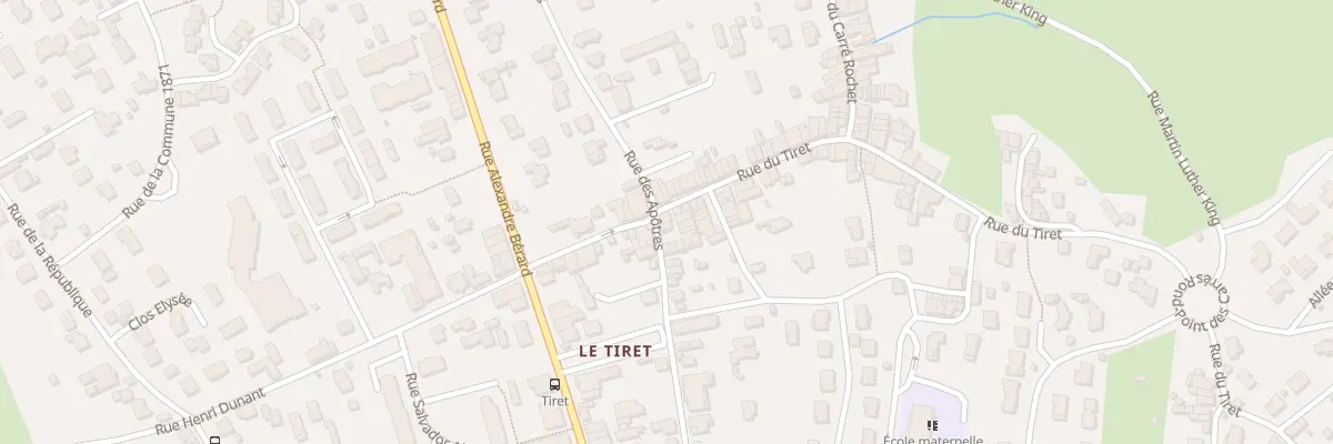 Plan du 64 Rue des Apôtres à Ambérieu-en-Bugey