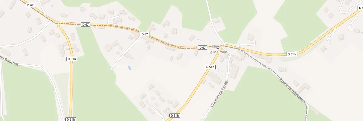 Plan du 9 Rte de Flachères à Saint-Didier-de-Bizonnes