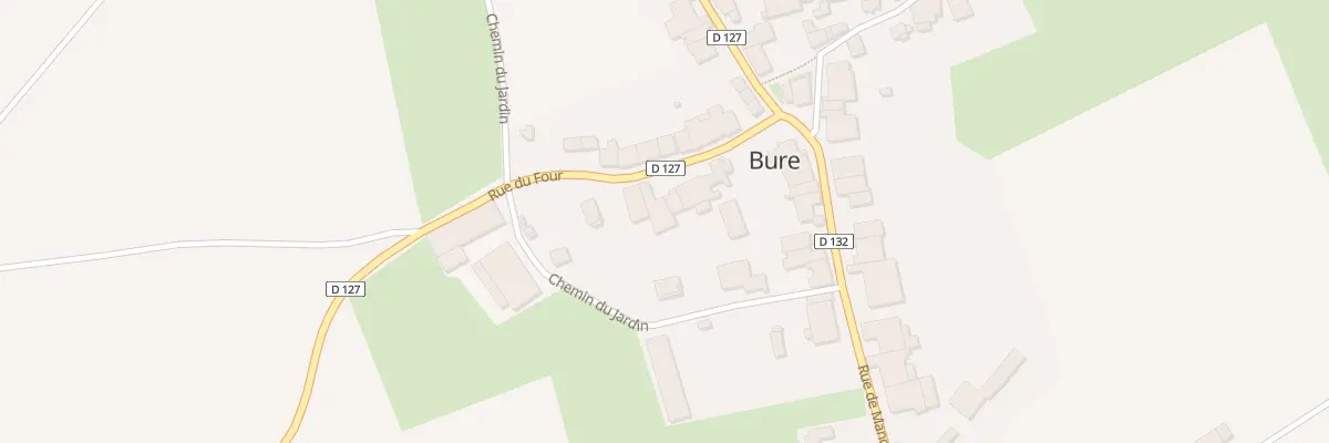 Plan du 5 Rue du Four à Bure