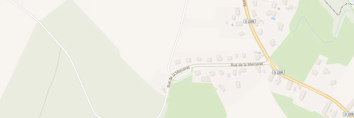 Plan du 15 Rue de la Merceret à Abergement-la-Ronce