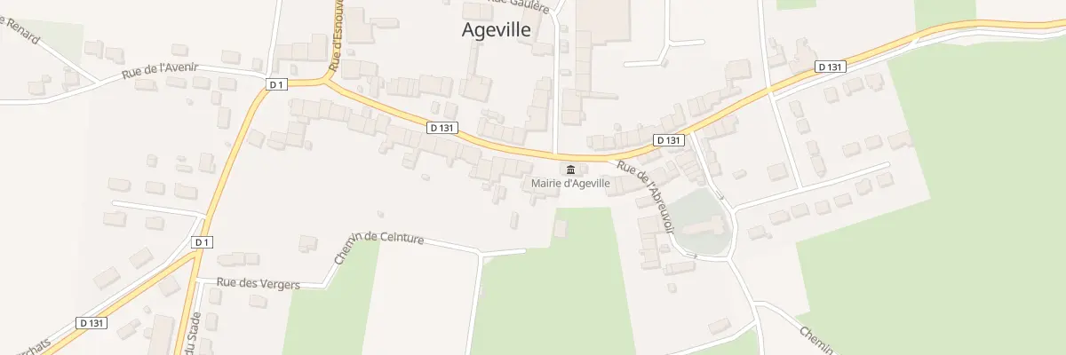 Plan du 3 Gr Grande Rue à Ageville