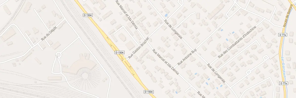 Plan du 20B Rue Marcel et Ida Démia à Ambérieu-en-Bugey