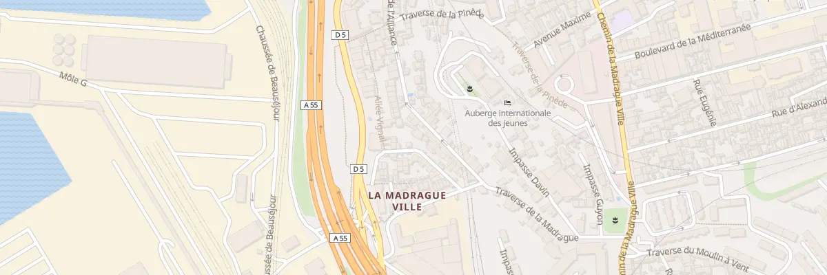 Plan du 21 Rue de l’alliance à Marseille 2e Arrondissement