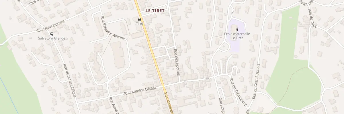 Plan du 39 Rue des Apôtres à Ambérieu-en-Bugey