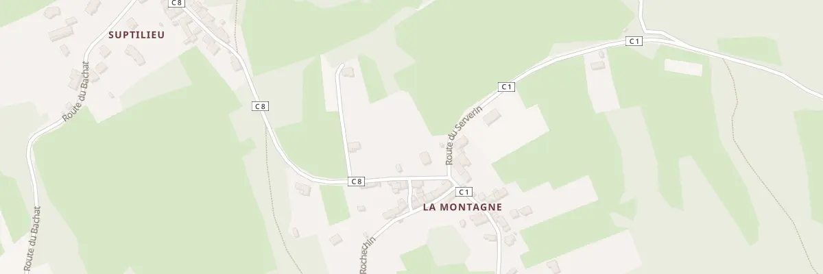 Plan du 18 Rte de Chatausan à Parmilieu