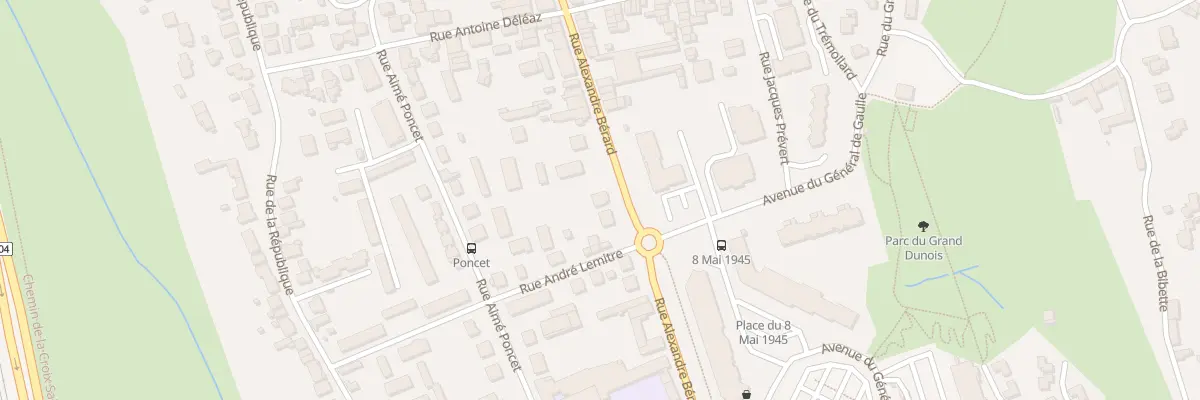 Plan du 81 Rue Alexandre Bérard à Ambérieu-en-Bugey