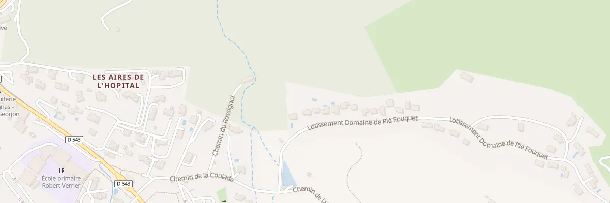 Plan du 269A Che de la Coulade à Rognes