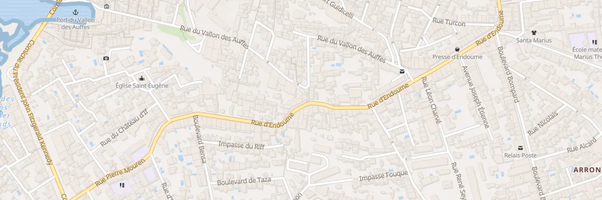 Plan du 304 Rue d’endoume à Marseille 7e Arrondissement