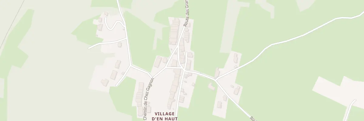 Plan du 5039 Village d’En Haut à Ramasse
