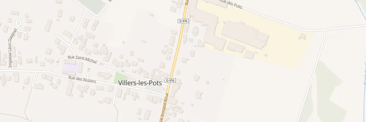 Plan du 4 Rue du Bourgarain à Villers-les-Pots