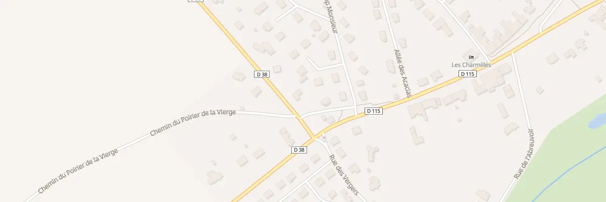 Plan du 1 Rte de Marre à Charny-sur-Meuse