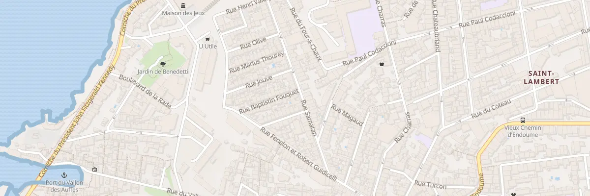 Plan du 35 Rue samatan à Marseille 7e Arrondissement