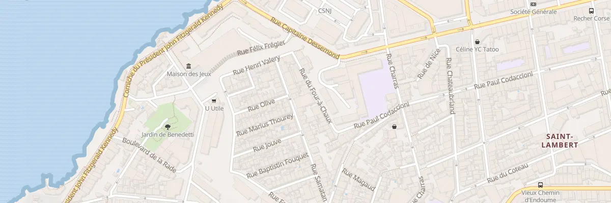 Plan du 60 Rue samatan à Marseille 7e Arrondissement