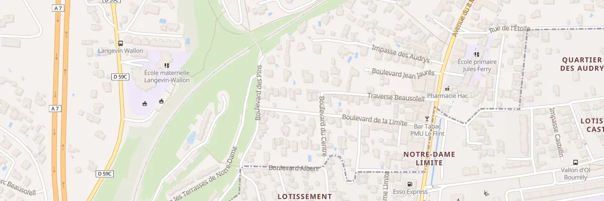 Plan du 30 Bd de la Limite à Septèmes-les-Vallons