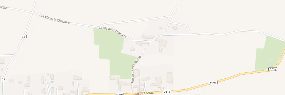 Plan du 187 Rue de la Combe Buclas à Longechenal