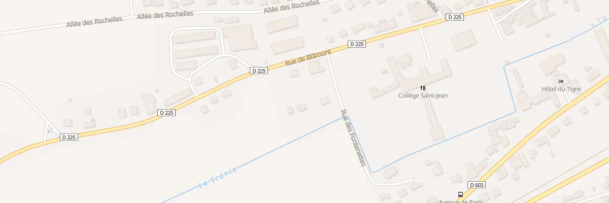 Plan du 77 Rue de Blâmont à Verdun