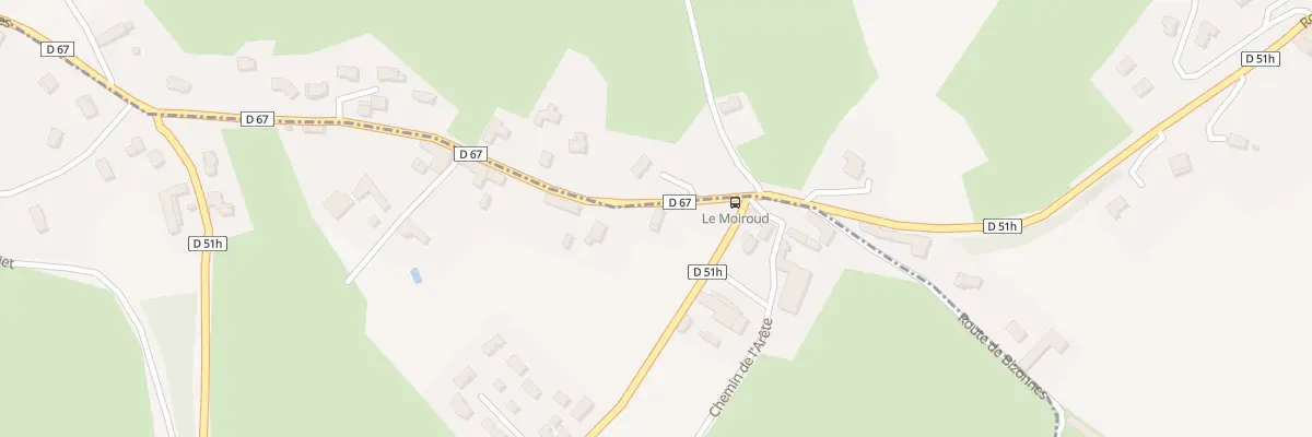 Plan du 5 Rte de Flachères à Saint-Didier-de-Bizonnes